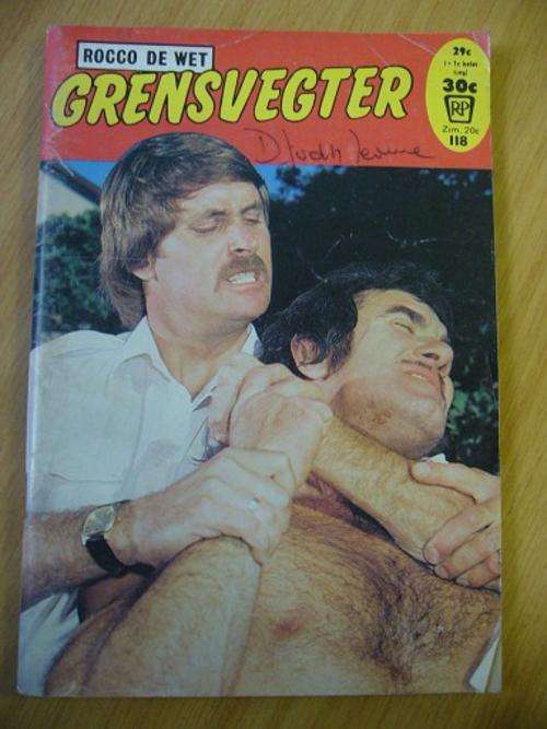 Grensvegter Rocco de Wet no 118