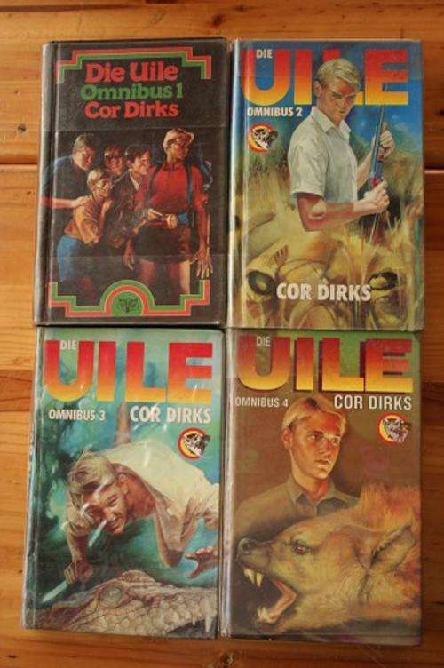 DIE UILE OMNIBUSSE X 4 (1,2,3,4) COR DIRKS - VERSAMELAARS DROOM !!!