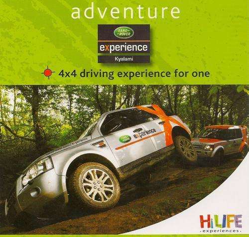 4x4 driving experience valued @ R999