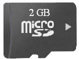 micro SD Card 2 GB
