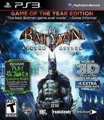 Crazy PS3 (Pre-Owned) Game Sale - Batman Arkham Asylum GOTY