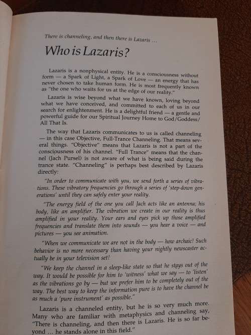 Lazaris The Sacred Journey