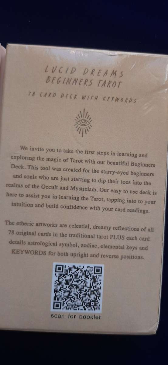 TAROT CARD DECK: LUCID DREAMS/Beginners Tarot Edition II ST-SOLEIL