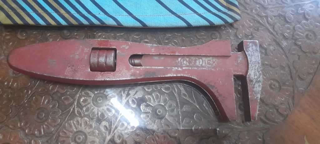 Very Rare King Dick adjustable spanner. 22cm