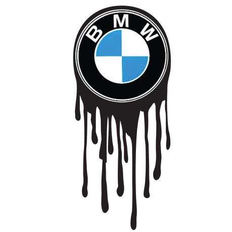 Replica BMW Drip Sticker (Small)