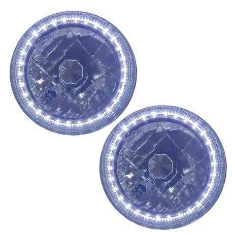 LED Headlight Set Compatible with Volkswagen Golf 1 Crystal