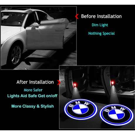 BMW Wireless Door Projector Logo Light