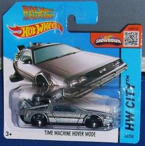 HOT WHEELS TIME MACHINE (BACK TO THE FUTURE) + 1 free hotwheels model