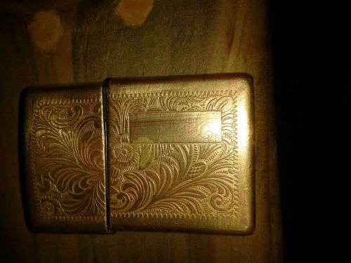 Lovely Brass Zippo Trench Lighter