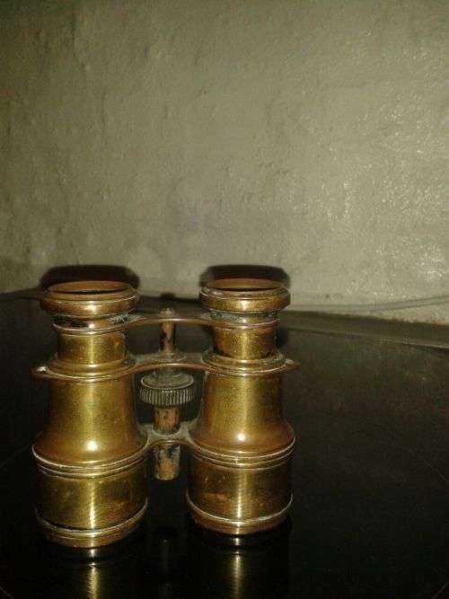 Antique Brass Bushnell / Zeiss Binoculars