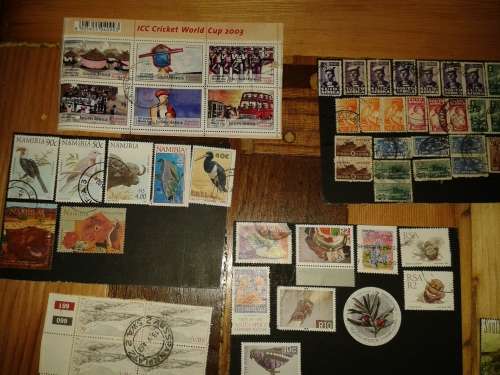 Variety of SWA and SA stamps from Boere republics to present