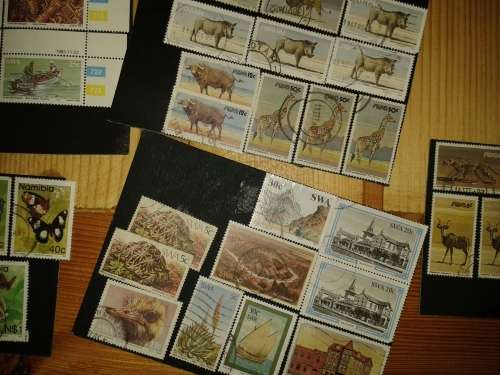 Variety of SWA and SA stamps from Boere republics to present
