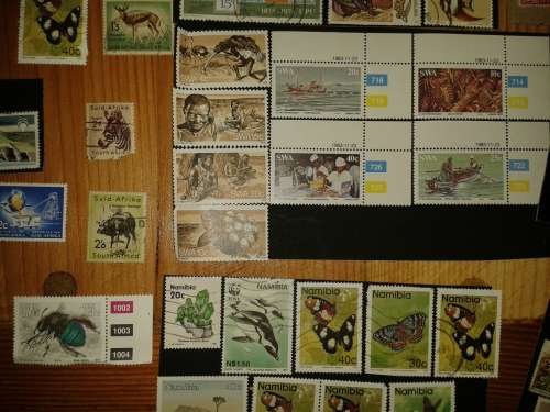 Variety of SWA and SA stamps from Boere republics to present