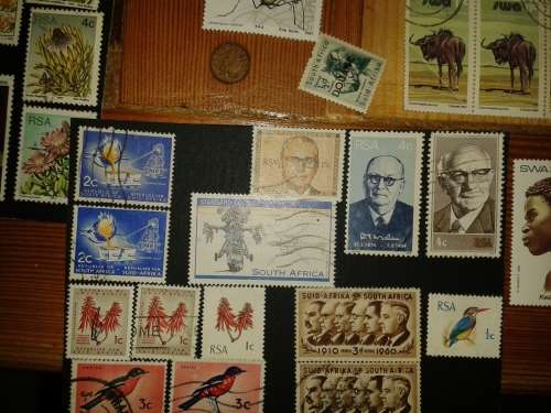 Variety of SWA and SA stamps from Boere republics to present