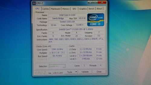 Full Gigabyte Computer with Core i3 3.1 GHz CPU.