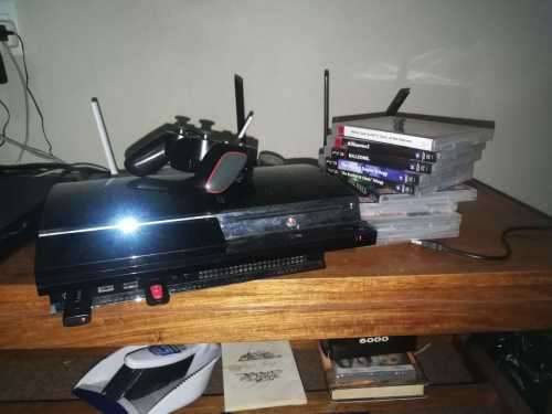PS3 with games