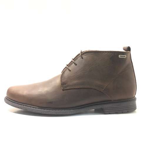 TRUWORTHS MAN BROWN CHUKKA BOOT - Size 9