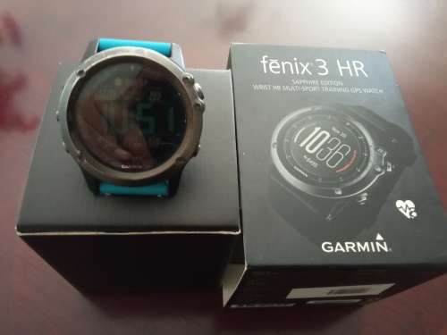 Garmin Fenix 3HR Saphire Edition plus extras