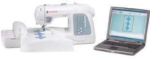 Singer Futura XL400 Embroidery/sewing Machine