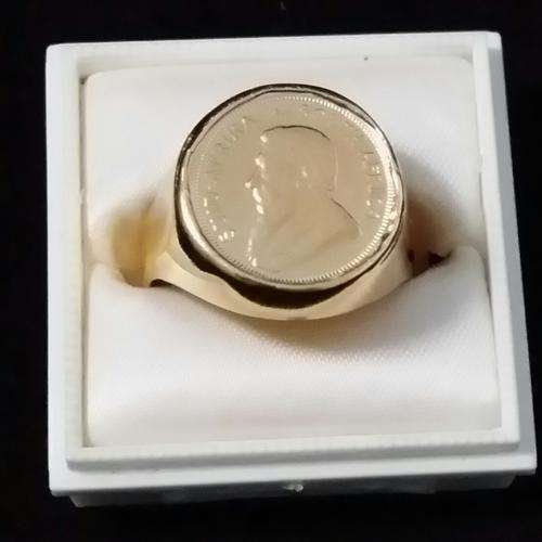 Mens Kruger Coin Ring(MAKE A REASONABLE OFFER)