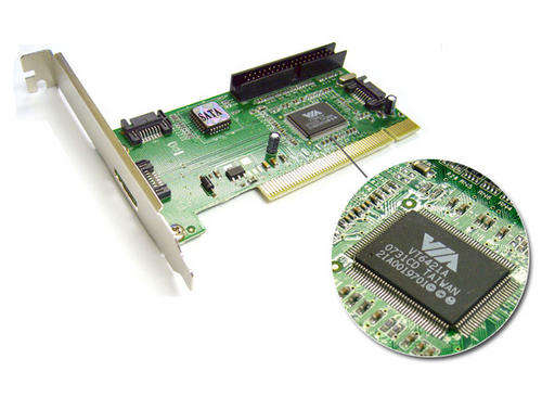 VIA VT6421 PCI SATA CARD - XBOX360 chipping ** FREE SHIPPING **
