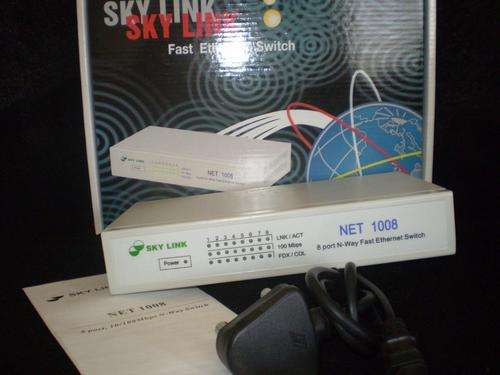 Sky Link NET 1008 8 port 10/100 Mbps N-Way Switch