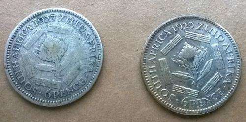 1927/9 sixpence