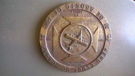 REAR Angola aviation festival medalion -1919 -1969