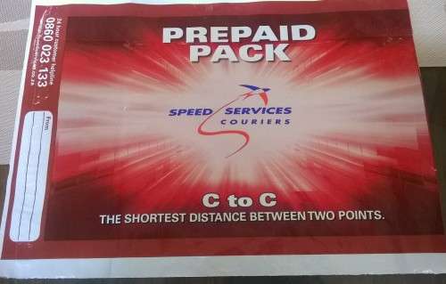 Speed service posting bags