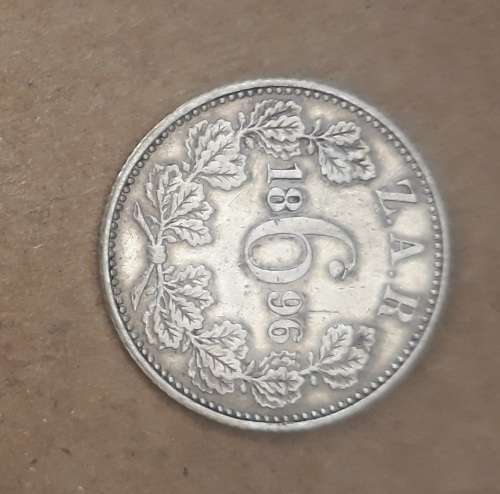 1896 sixpence
