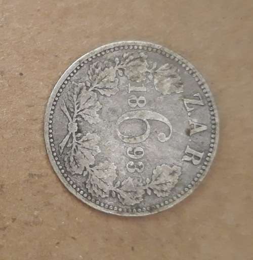 1893 sixpence