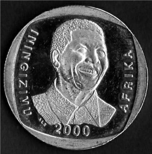 Mandela 2000 Impaired Proof R5-Stunning coin.