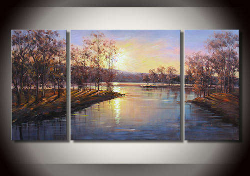 ORIGINAL CONTEMPORARY MODERN LANDSCAPE PAINTING
