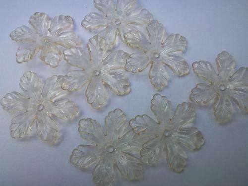 Light Peace Acrylic Flower 5pc