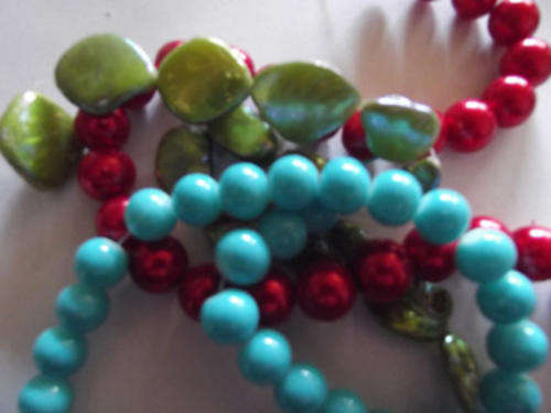 COLOURFULL BEADING KIT WITH 925 SILVER BRACELET