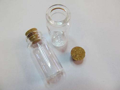 GLASS BOTTLE FOR MAKING PENDANT-1PC-CHEAP COURIER DELIVERY