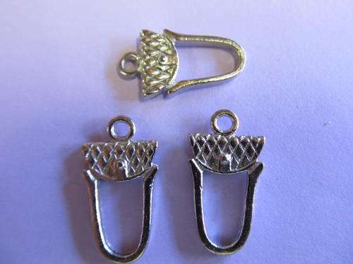 NICKEL CONNECTORS METAL-6PC-CHEAP COURIER DELIVERY