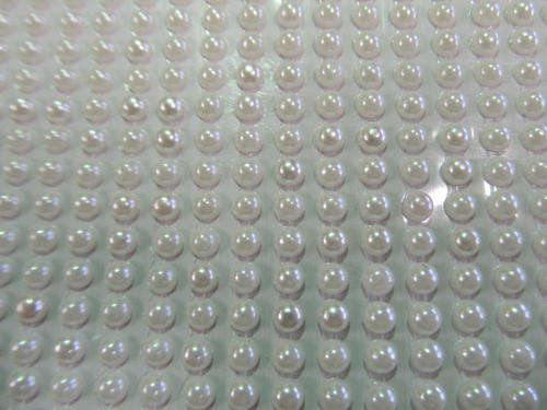 SELF-ADHESIVE  WHITE PEARLS-60PC