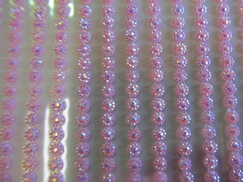 SELF-ADHESIVE RHINSTONES PINK