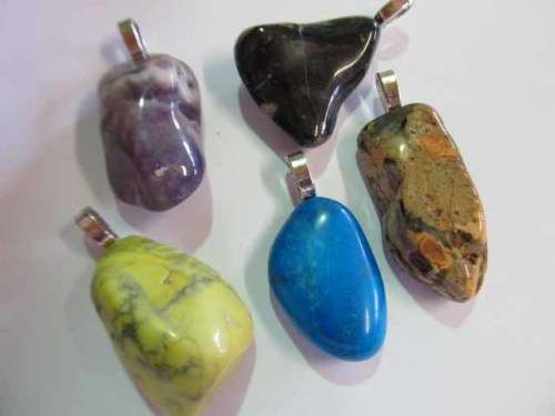 PENDANT SEMI-PRECIOUS - 1PC