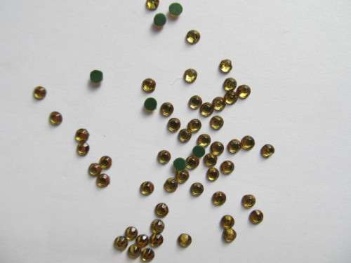HOTFIX RHINESTONES - YELLOW - 100PC