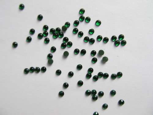 HOTFIX RHINESTONES - GREEN - 100PC