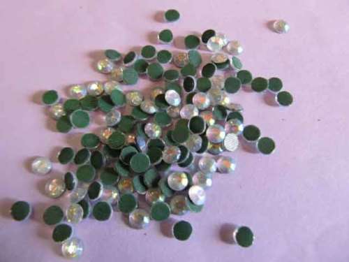 HOTFIX RHINESTONES - CLEAR AB- 75PC