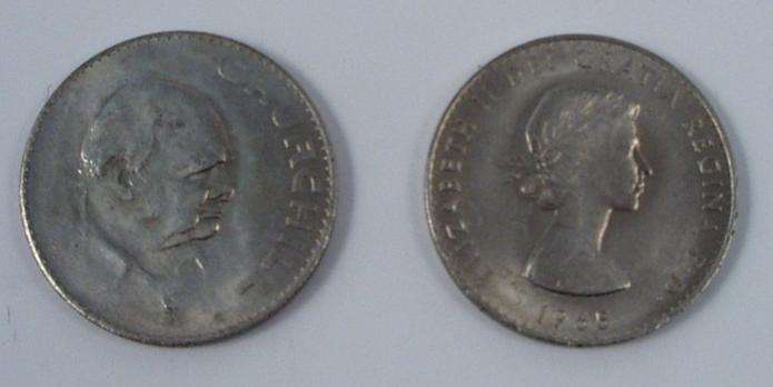 A 1965 Churchill Crown - 5 Shillings Great Britain
