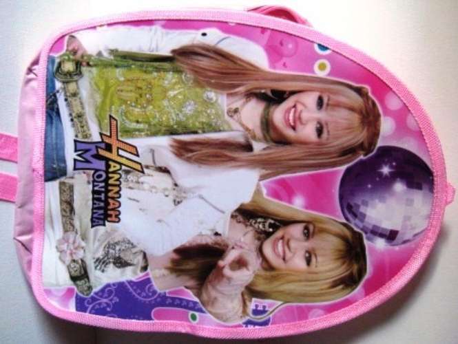 Hannah Montana Play Backpack Back Pack - Beautiful!