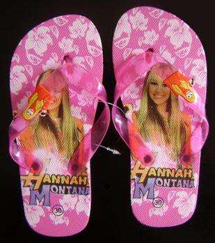 Amazing Girls Hannah Montana Flip Flops Plakkies Pink (Size 11)