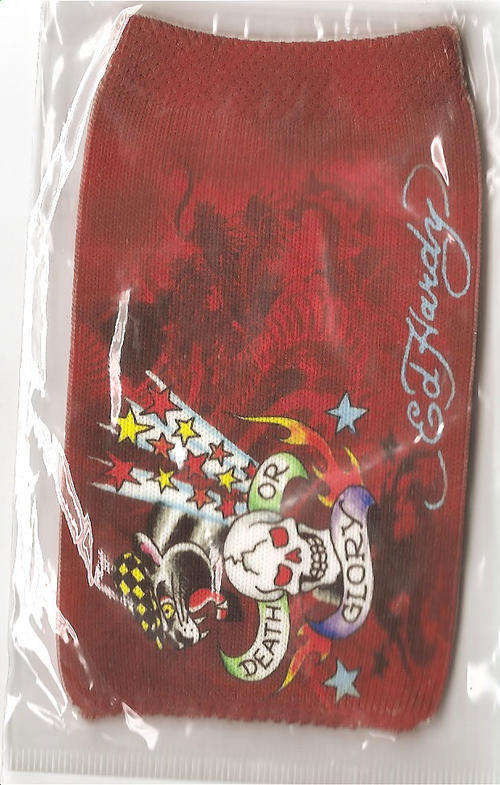 Ed Hardy Phone Sock Phone Pouch Death or Glory