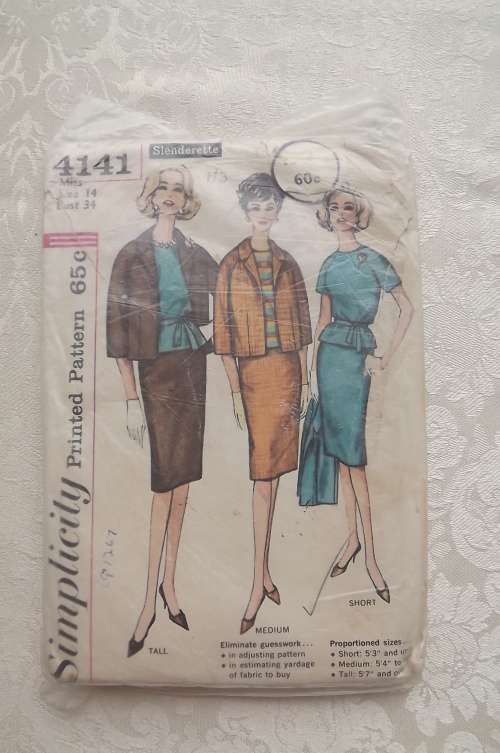 Simplicity sewing pattern 4141 size 14