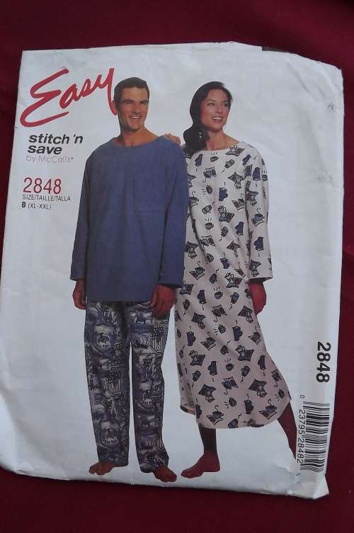 Easy Stitch and save Mc Calls sewing pattern.Used