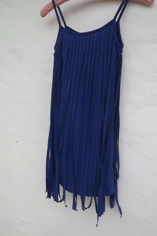 Beautiful royal blue dress for 7 to 8 year old girl by GIRLS JUST WAT TO HAVE FUN.New condition